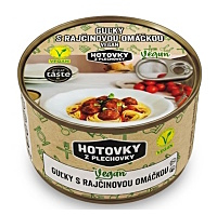 HOTOVKY Z PLECHOVKY Vegan kuličky v rajčatové omáčce 800 ml