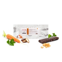 TELCEK Hovězí proteinová tyčinka s arašídy datlemi a zeleninou 50 g