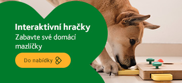 Interaktivní hračky pro mazlíčky