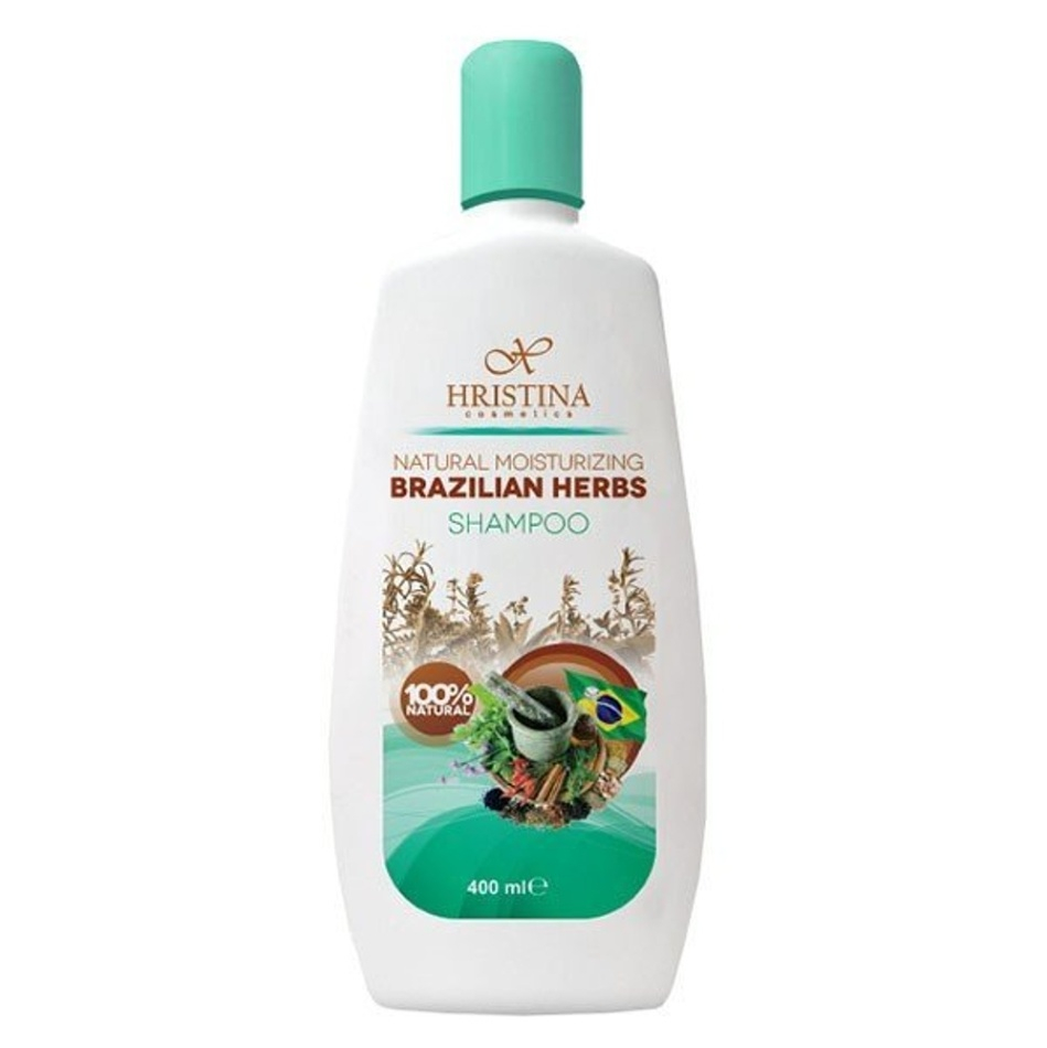 E-shop HRISTINA Přírodní hydratační šampon brazilské bylinky 400 ml