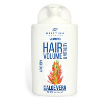 HRISTINA Přírodní šampon aloe vera pro bohaté a zdravé vlasy 200 ml