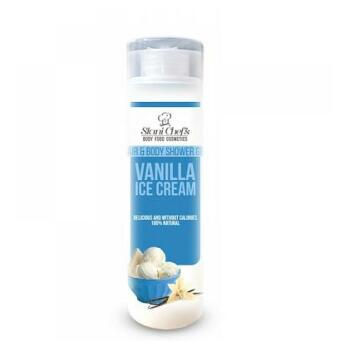 STANI CHEF'S Přírodní sprchový gel na vlasy a tělo Vanilková zmrzlina 250 ml