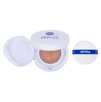 NIVEA Hyaluron CELLular Filler SPF15 makeup 3in1 Care Cushion 15g 01 Light (Make-up)