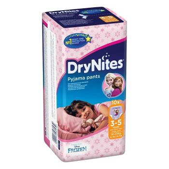 HUGGIES DryNites 3-5 Girl 10 ks