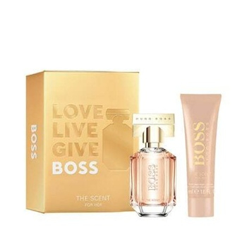 HUGO BOSS Boss Kazeta parfémovaná voda 50 ml + tělové mléko 100 ml (Kosmetické balíčky)
