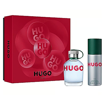 HUGO BOSS Man EDT 75 ml + deodorant ve spreji 150 ml Dárkové balení (Kosmetické balíčky) - Sada