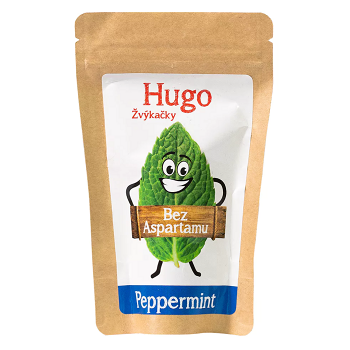 HUGO Žvýkačky peppermint 9 g (Žvýkačky, pastilky)