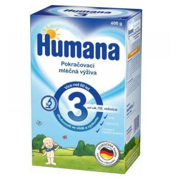 Humana 3 Pokračovací výživa 600g