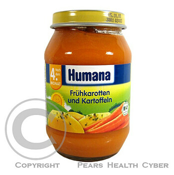 Humana čerstvá karotka + brambor 190 g