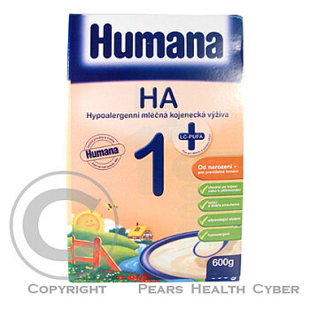 Humana HA1 600g počáteční kojenecká výživa s hydrolyzovanou bílkovinou