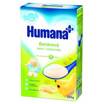 Humana kaše obilno-mléč.300g banánová od 4.měs.