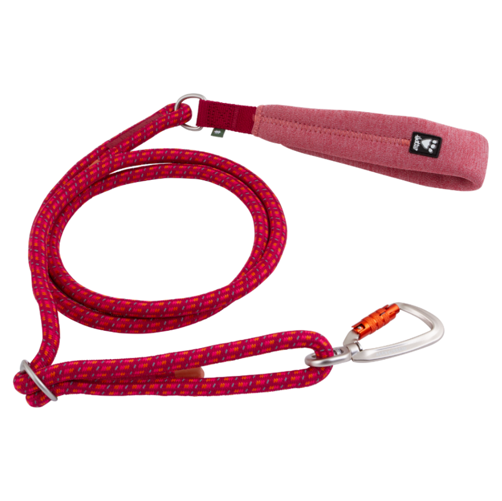 E-shop HURTTA Adjustable lanové vodítko pro psy červené 120-180cm 1 ks, Tloušťka vodítka (mm): 6