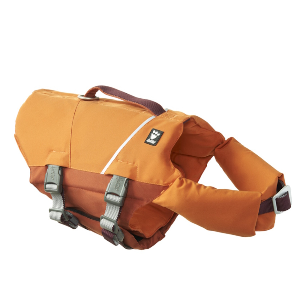 E-shop HURTTA Life Savior ECO plavací vesta pro psy rakytník 1 ks, Velikost vesty: 5-10 kg