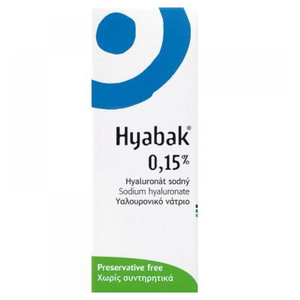Levně Hyabak 0.15% gtt. 10 ml