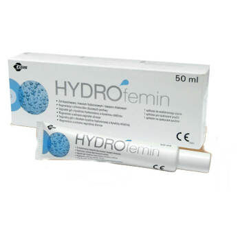 HYDROFEMIN Vaginální gel s kyselinou hyaluronovou a mléčnou 50 ml