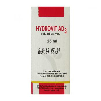 HYDROVIT A D3 a.u.v. roztok 25 ml