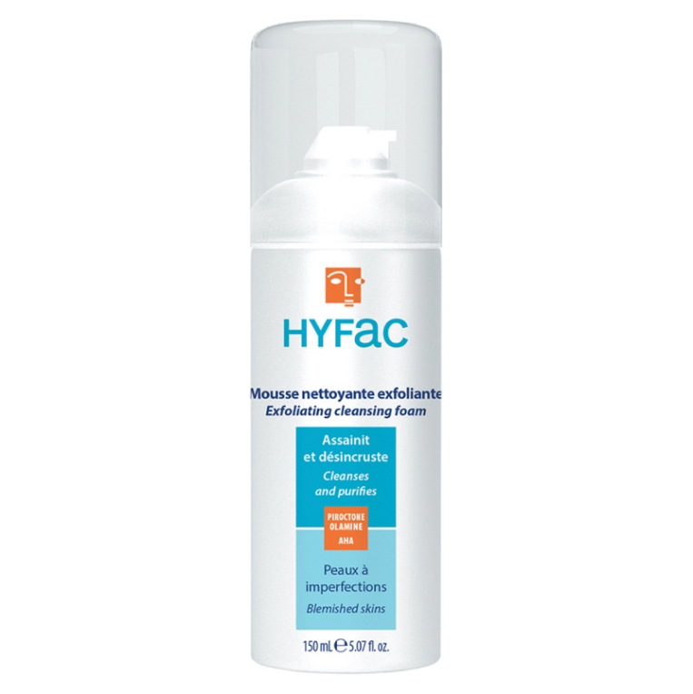 Levně HYFAC Original Exfoliační čisticí pěna pro aknózní pleť 150 ml