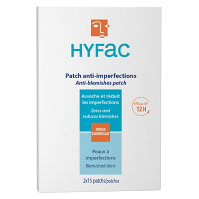 HYFAC Ošetřující náplasti na akné 2x15 kusů