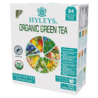 HYLEYS Variace zelených čajů s přírodním aroma BIO 84 sáčků