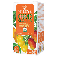 HYLEYS Green mango & lemon BIO přebal 25 sáčků