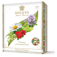 HYLEYS Variace zelených a černých čajů Harmonie z přírody 100 sáčků