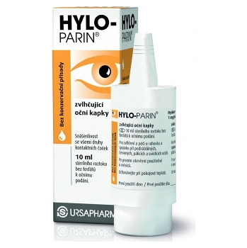 HYLO Parin 10 ml (Kapky do očí) - Oční, Zklidňující