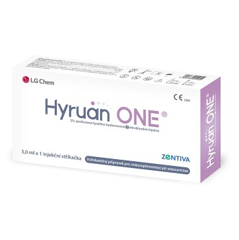HYRUAN One 2% zesíťovaná kyselina hyaluronová 3 ml (Na bolest zad)