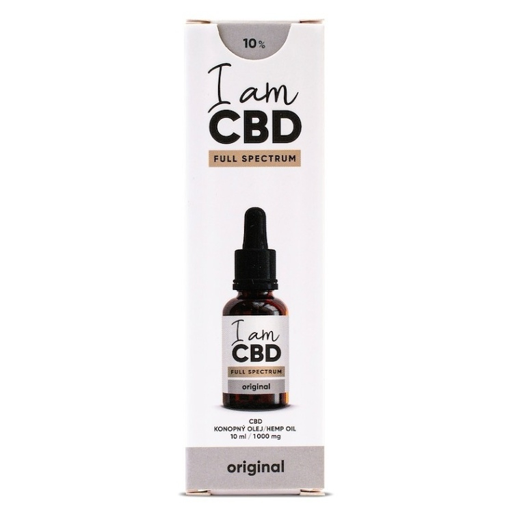I AM CBD Full Spectrum CBD konopný olej 10% original 10 ml