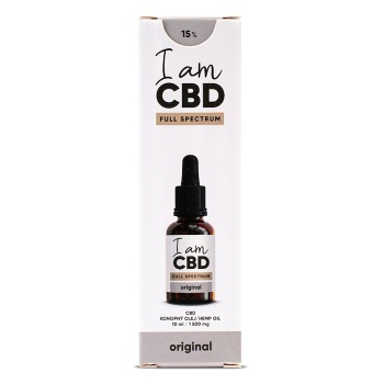 I AM CBD Full Spectrum CBD konopný olej 15% original 10 ml