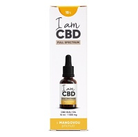 I AM CBD Full Spectrum CBD olej 15% s mangovou příchutí 10 ml