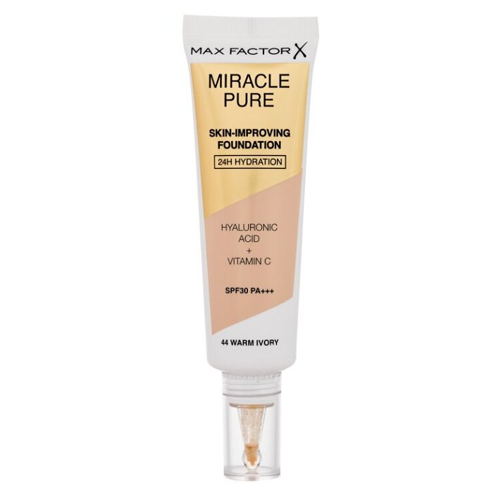 Levně MAX FACTOR Miracle Pure SPF30 Skin-Improving Foundation 44 Warm Ivory make-up 30 ml
