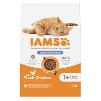 IAMS Adult Weight Control/Sterilized Chicken granule pro kočky 1 kus, Hmotnost balení (g): 2 kg