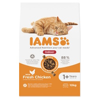 IAMS Cat Adult/Senior Indoor Chicken  granule pro kočky 1 kus, Hmotnost balení (g): 10 kg