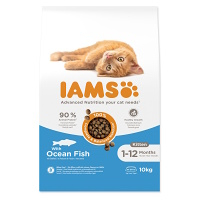 IAMS Cat Kitten Ocean Fish granule pro koťata 1 kus, Hmotnost balení (g): 10 kg