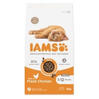 IAMS for Vitality Kitten Chicken granule pro koťata 1 kus, Hmotnost balení (g): 2 kg