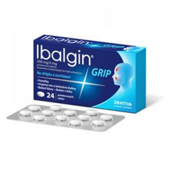 IBALGIN GRIP 200 mg 24 potahovaných tablet