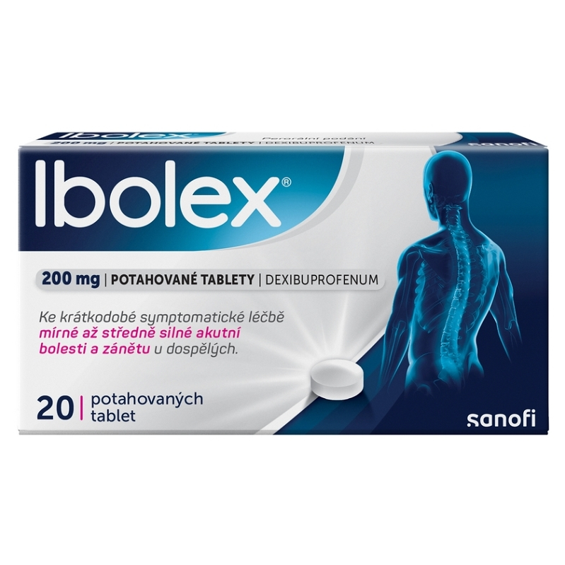 Levně IBOLEX 200 mg 20 tablet I