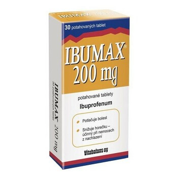 IBUMAX 200 mg 30 potahovaných tablet
