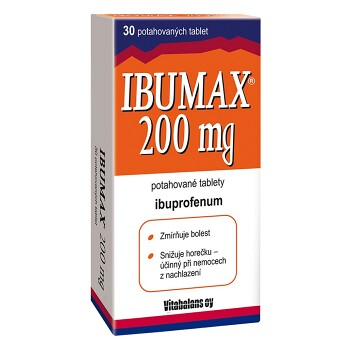 IBUMAX 200 mg 30 potahovaných tablet I