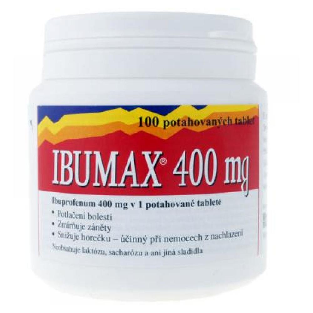 IBUMAX 400 MG 100X400MG Potahované tablety