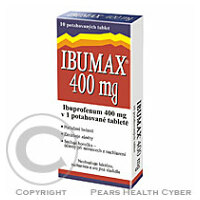 IBUMAX 400 mg 10 potahovaných tablet