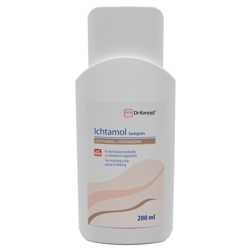 DR KONRAD Ichtamol Šampon na vlasy 200 ml