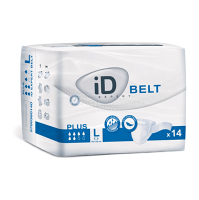 ID Belt inkontinenční kalhotky plus 6 kapek vel. L 14 ks