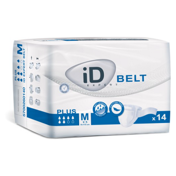ID Belt inkontinenční kalhotky plus 6 kapek vel. M 14 ks