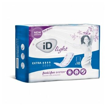 ID Light extra dámské inkontinenční vložky 4 kapky 10 ks