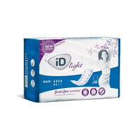 ID light maxi inkontinenční vložky 5,5 kapek 10 kusů