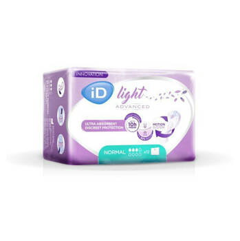 ID Light normal inkontinenční vložky dvojbalení 3 kapky 24 kusů
