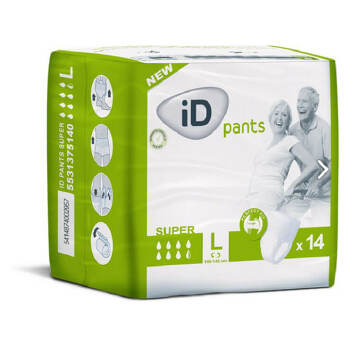 ID Pants super plenkové kalhotky navlékací 6,5 kapek vel. L 14 kusů