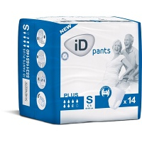 iD Pants Plus Plenkové kalhotky navlékací vel.S  6,5 kapek 14 ks