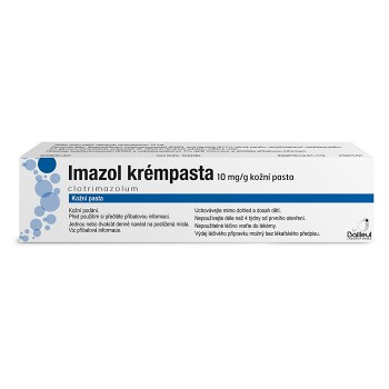 IMAZOL krémpasta 10mg/g 30g (Na plísně a mykózy)